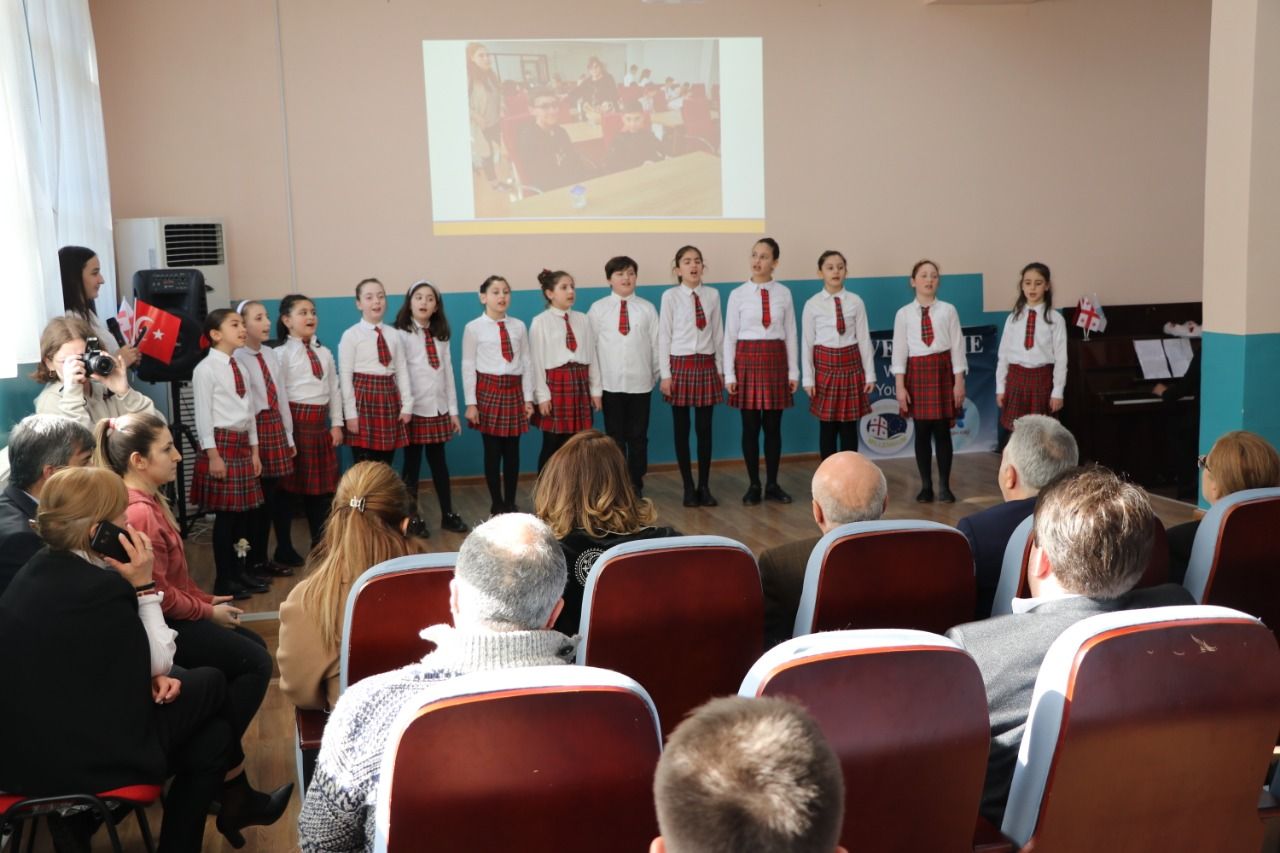 Gürcistan Uluslararası Maarif Okulları’nda Konser Programı